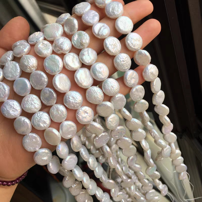 12-13mm Round Baroque Freshwater Pearls