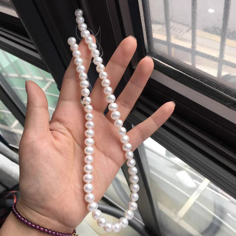 8-9mm Round Shape Freshwater Pearls