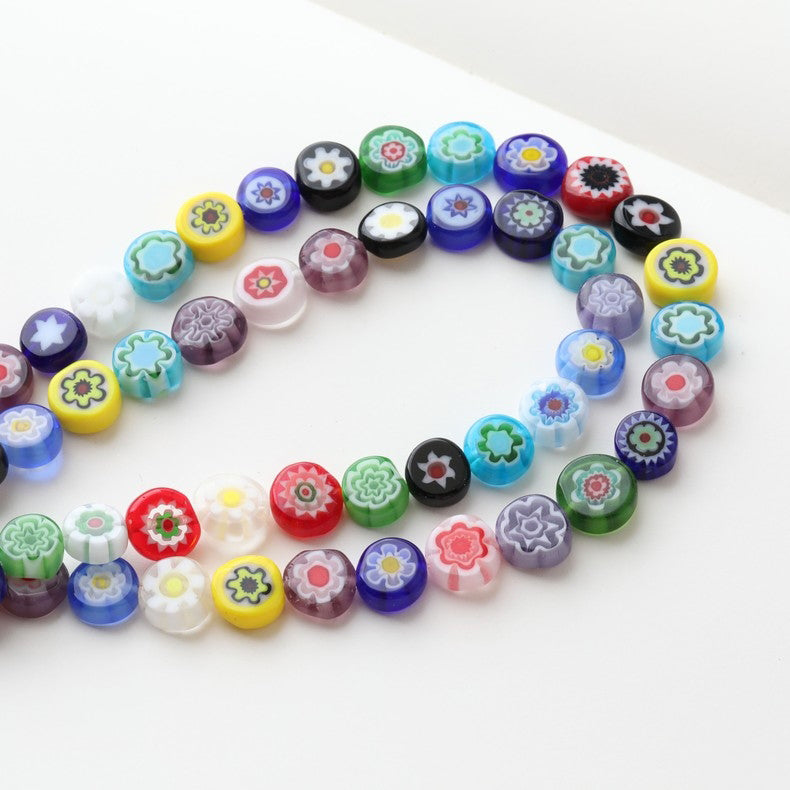 Colorful Flower Beads