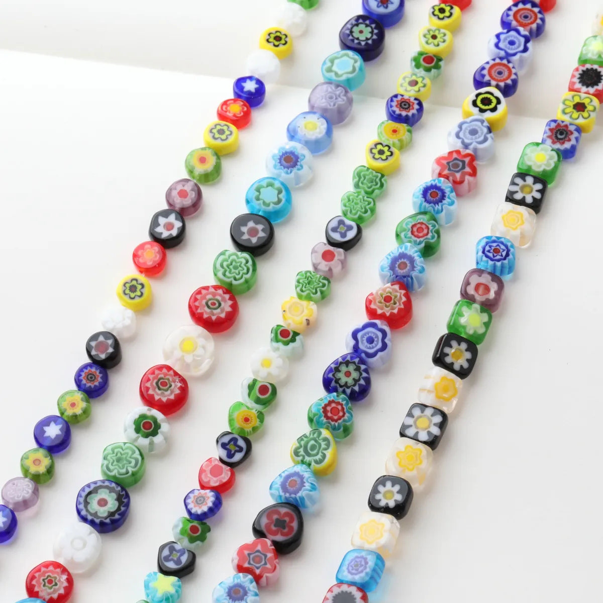 Colorful Flower Beads
