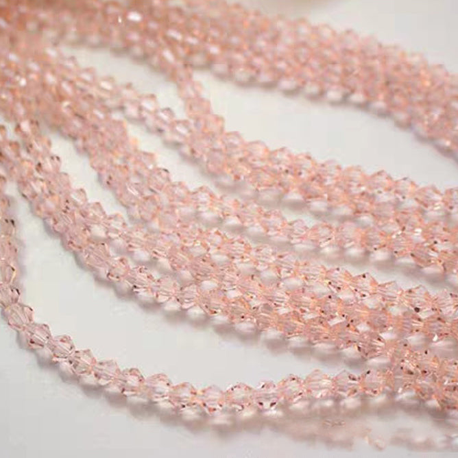 4mm Crystal Bicone Beads