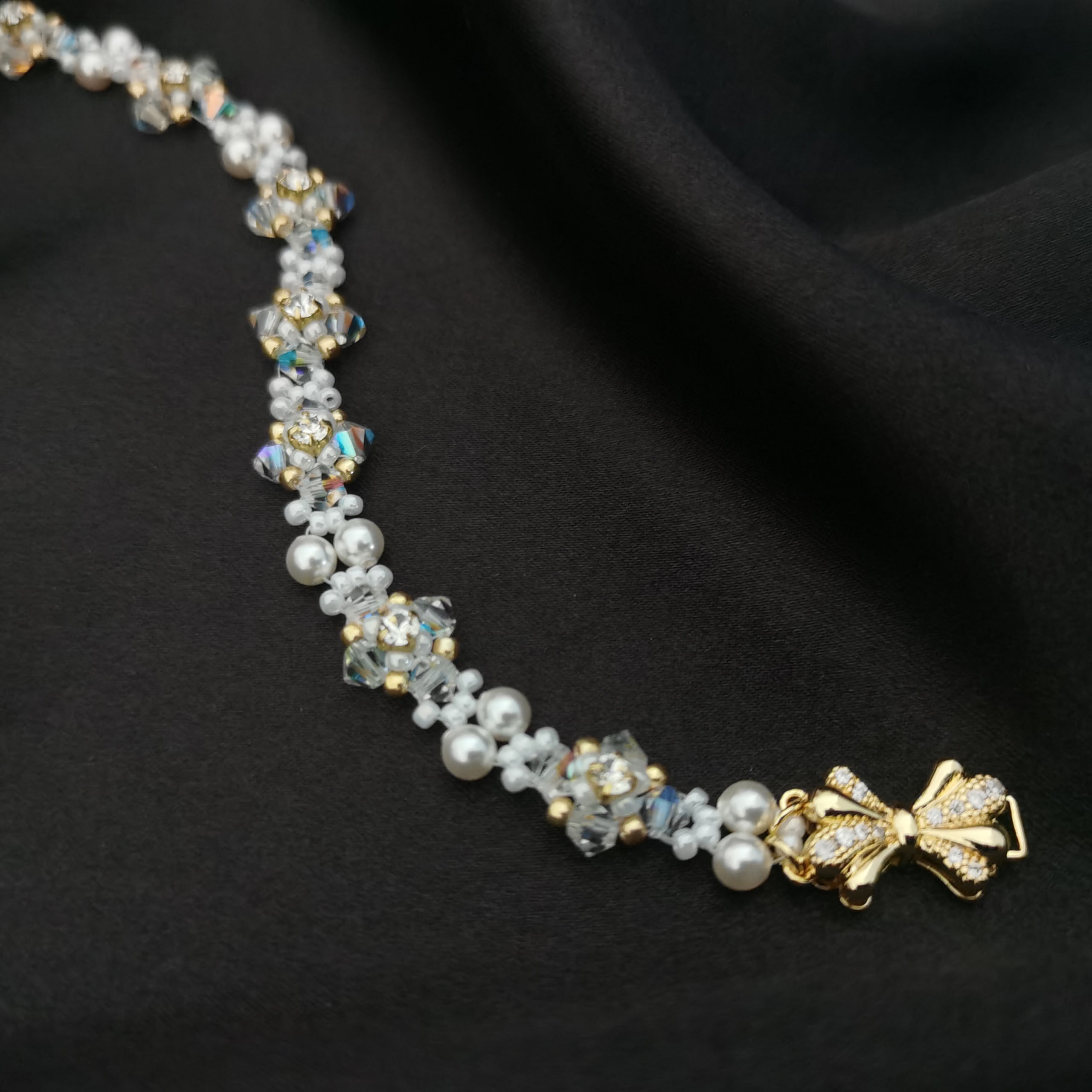 Kit - Sparkling Crystal Pearl Bracelet