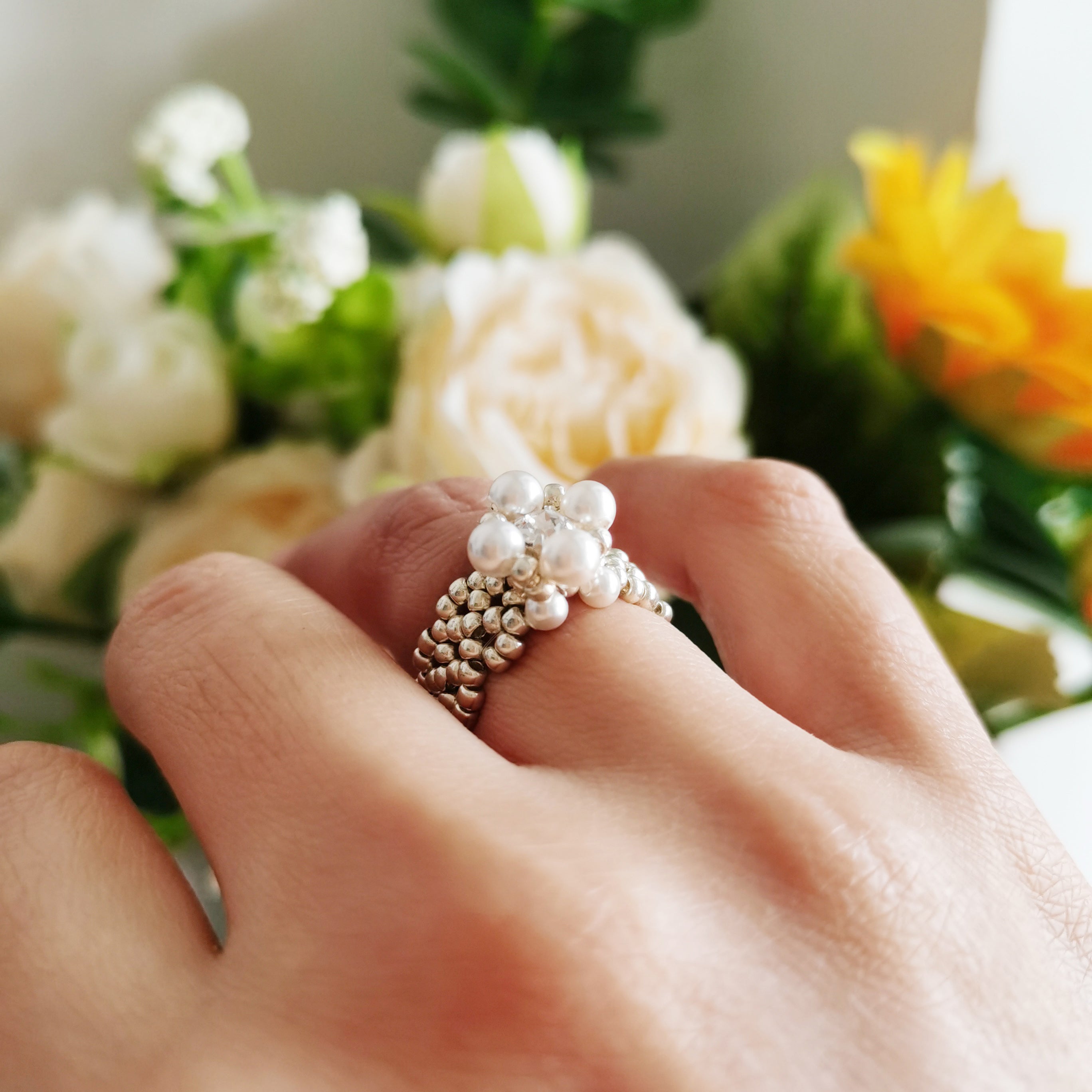 Kit - Diamond Pearl Ring