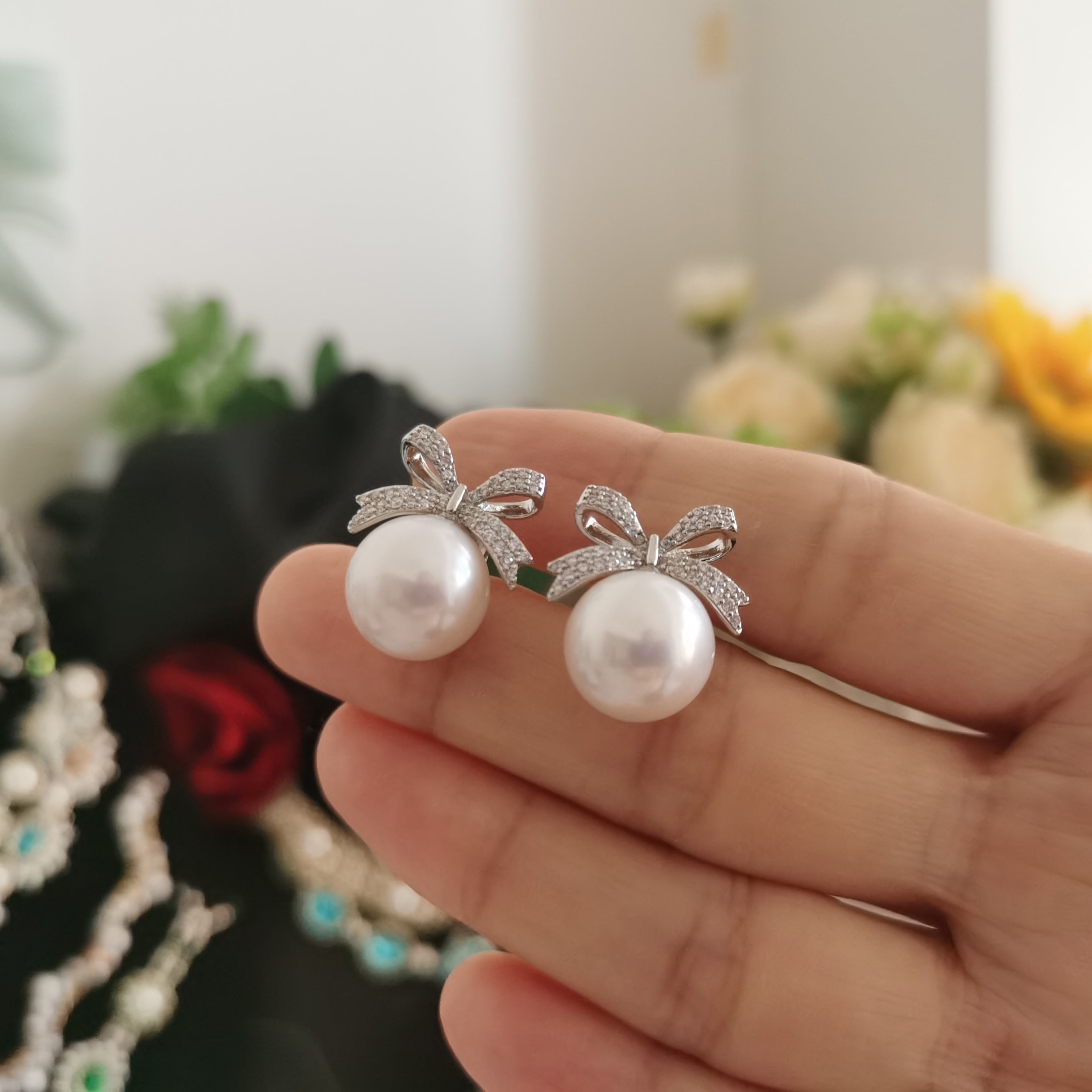 Freshwater Pearl Earrings Collection