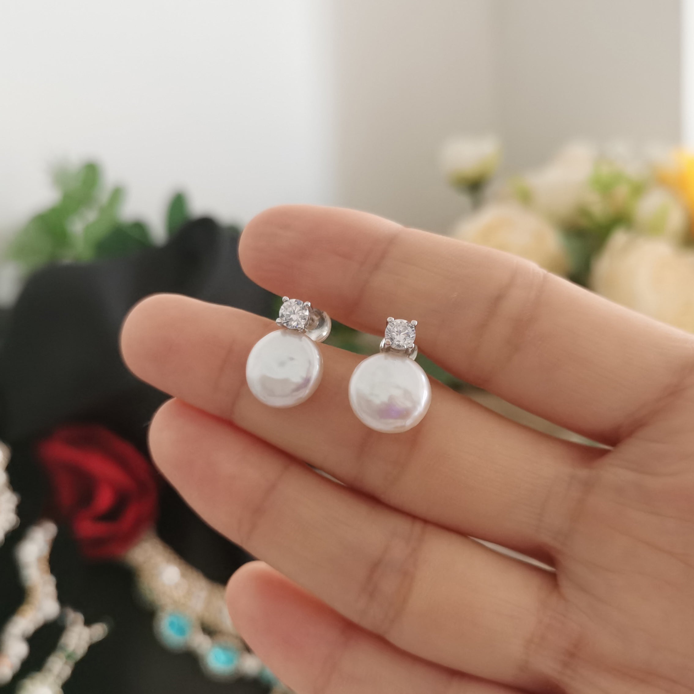 Freshwater Pearl Earrings Collection