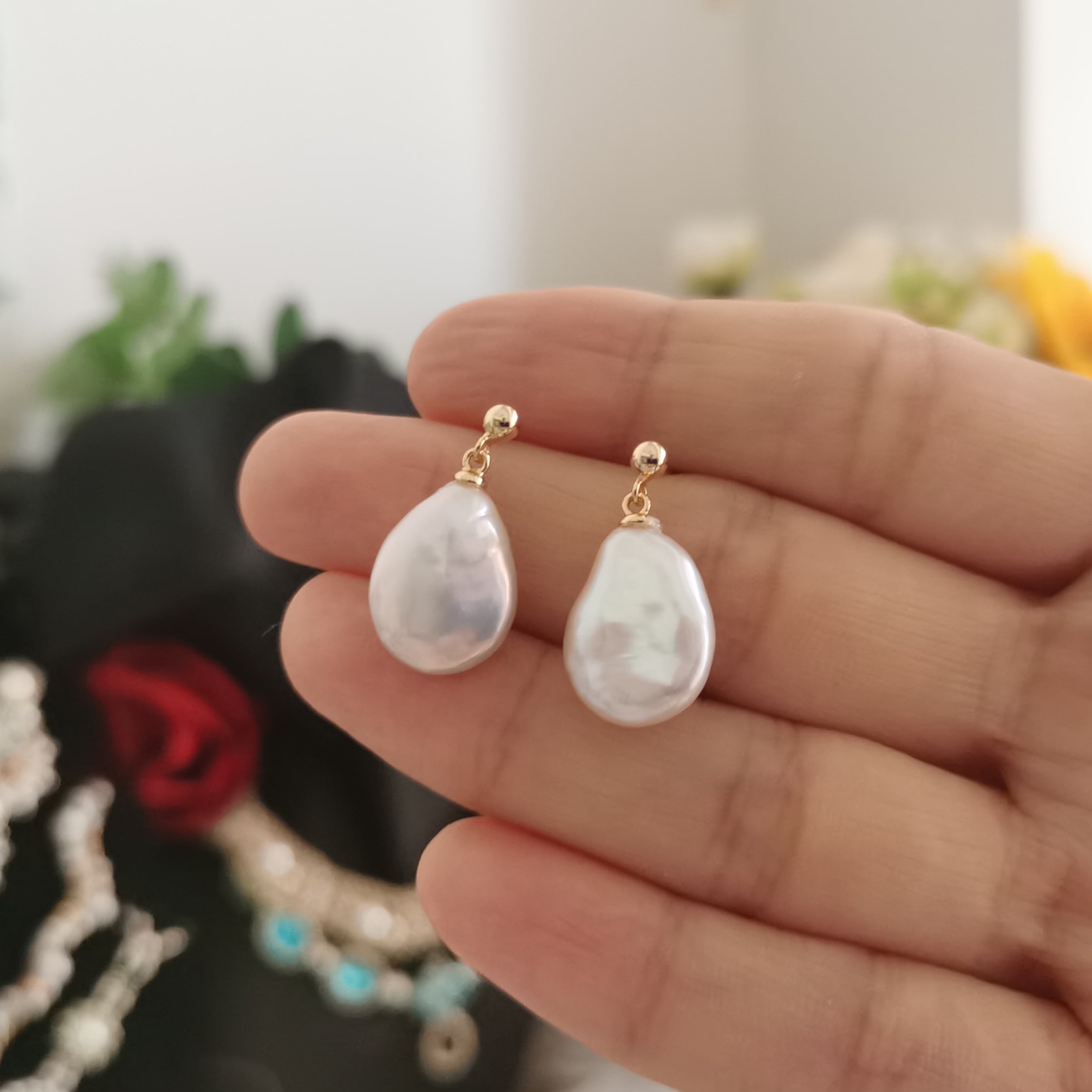 Freshwater Pearl Earrings Collection