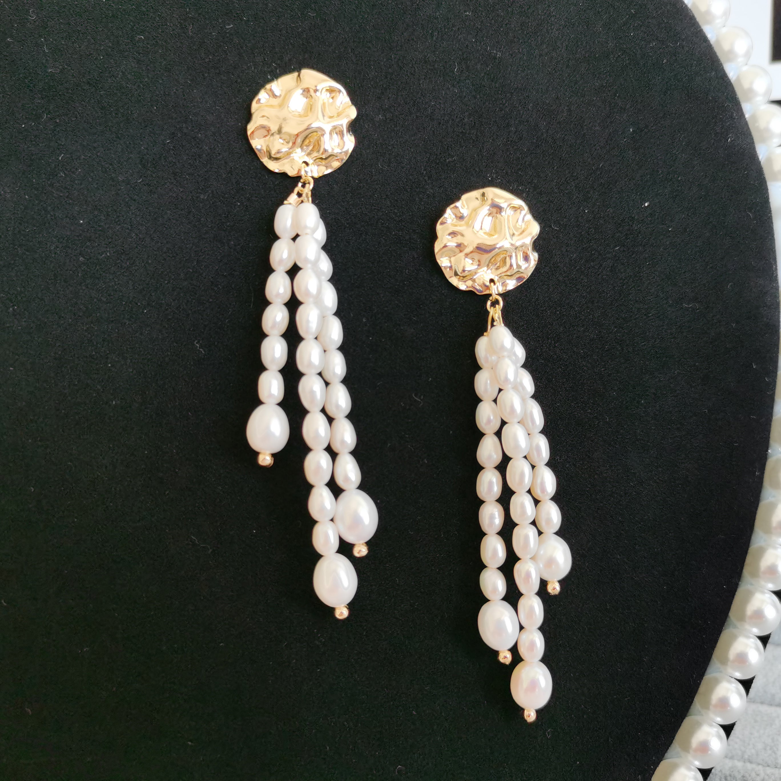 Kit - Tassel Pearl Earrings