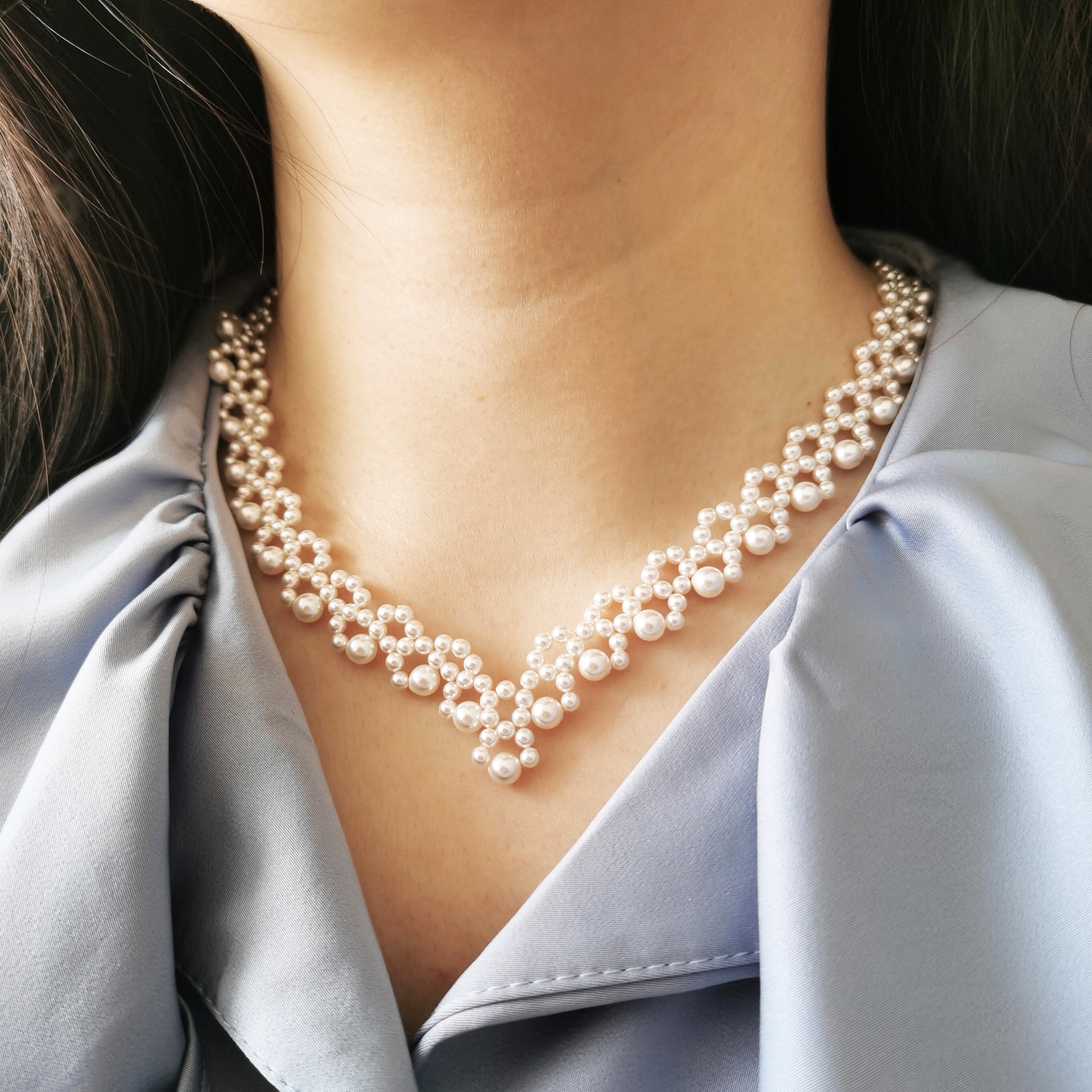 Kit - Elegant Pearl Necklace