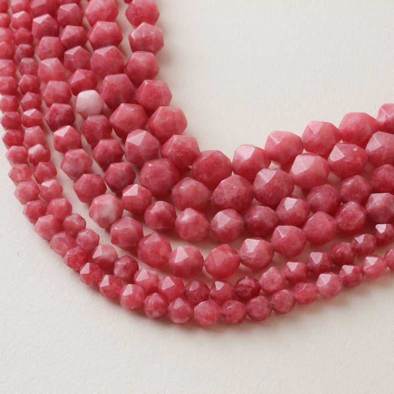 Red Pomegranate Beads