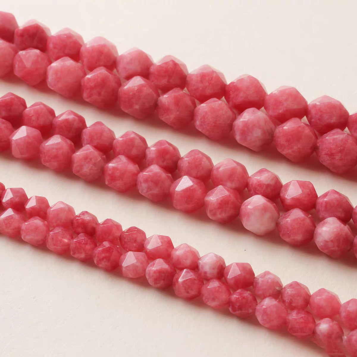 Red Pomegranate Beads