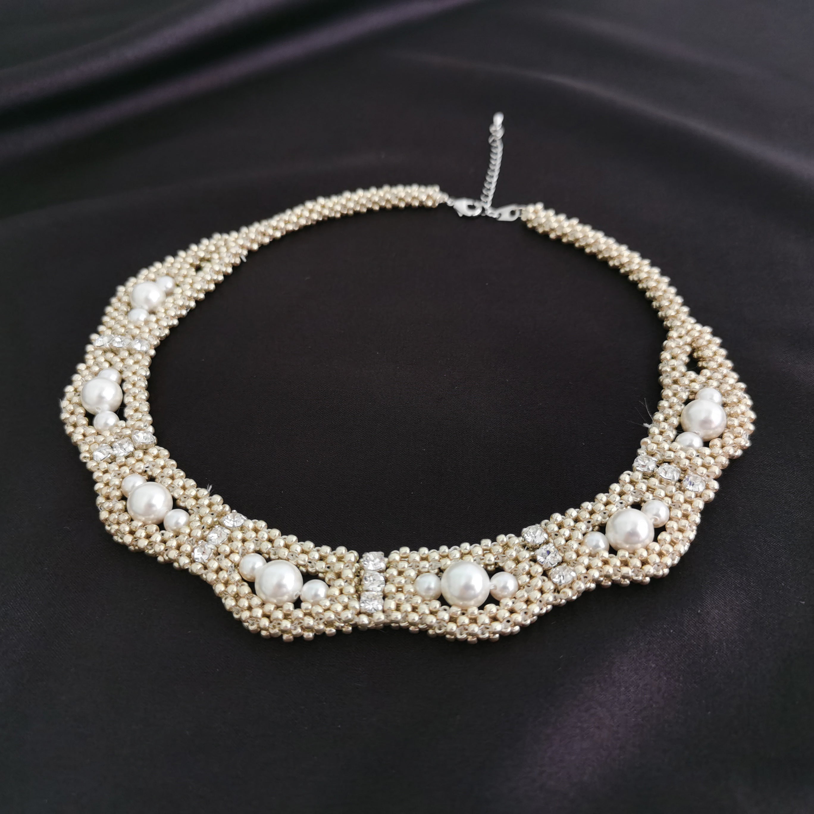 Kit - Weaves of the Sea Beaded Pearl Necklace