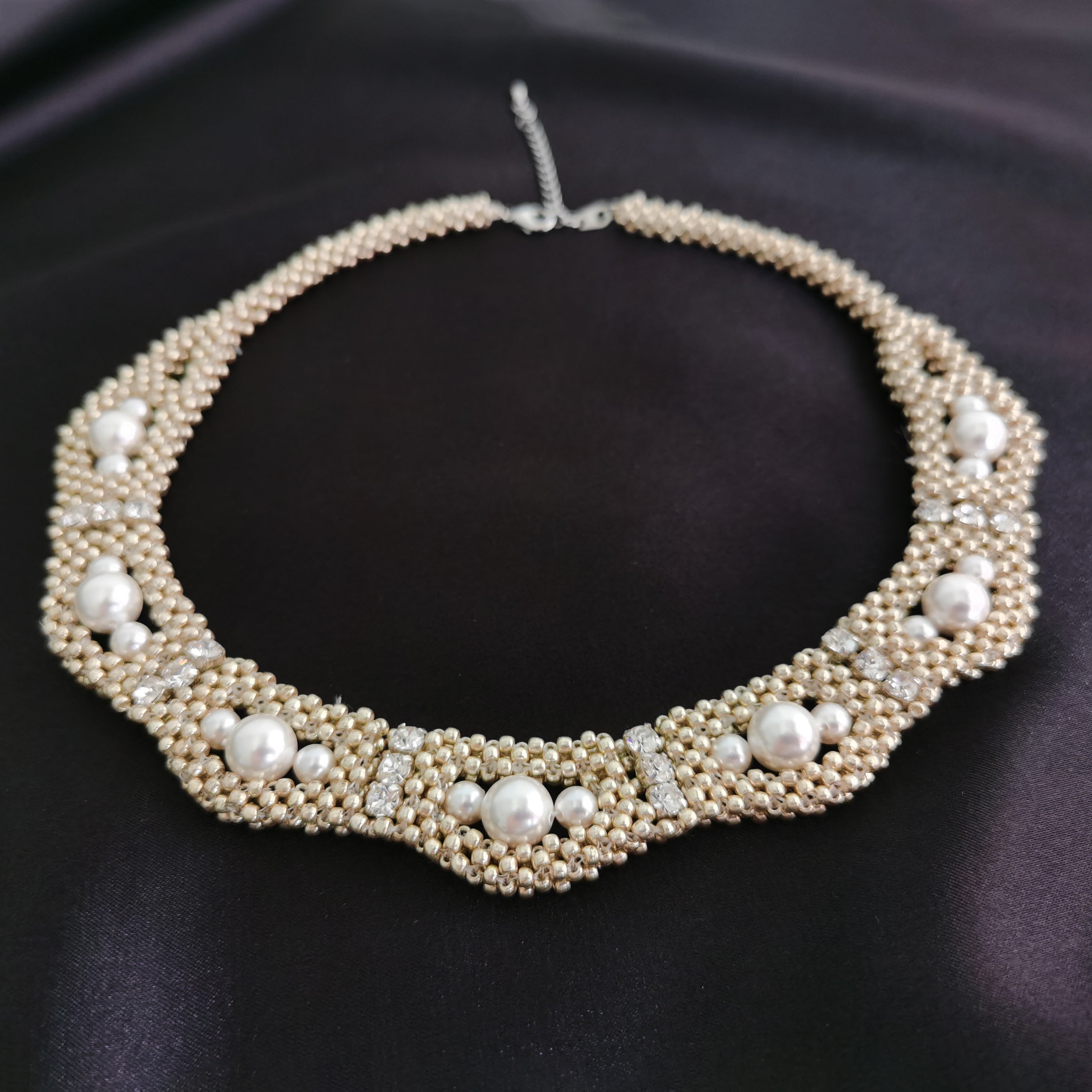 Kit - Weaves of the Sea Beaded Pearl Necklace