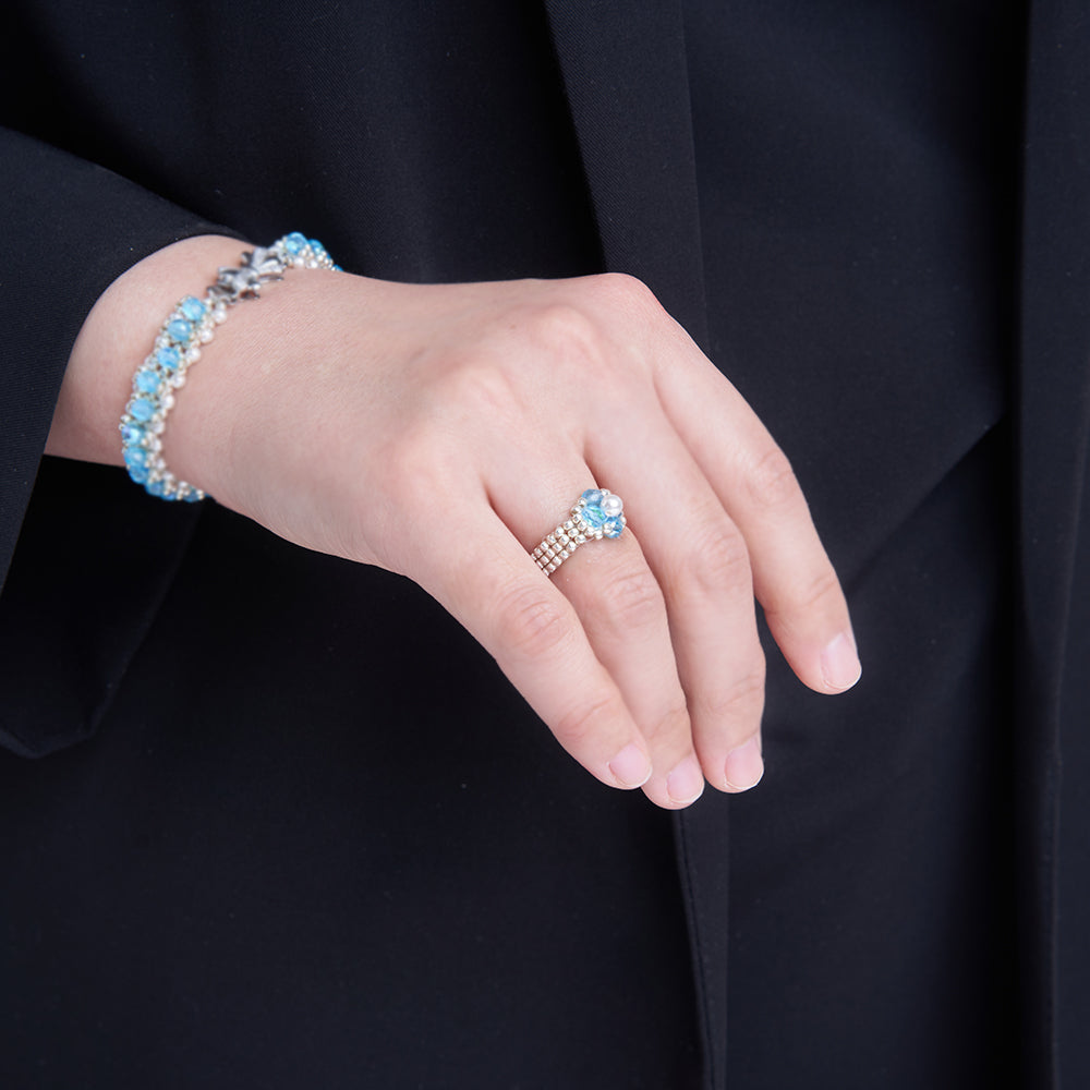 Kit - Blue Ocean Pearl Ring