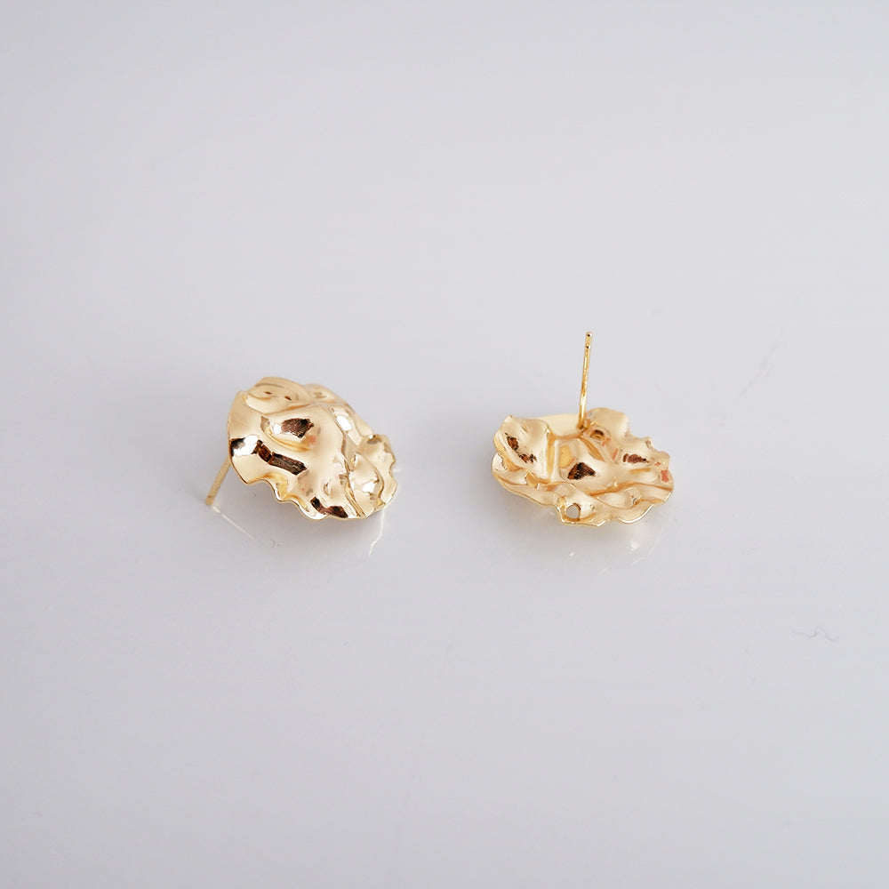 Corrugated Stud Earrings