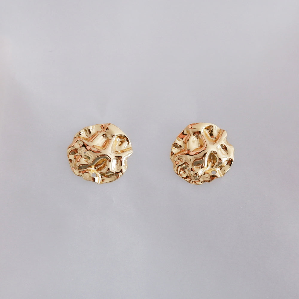 Corrugated Stud Earrings