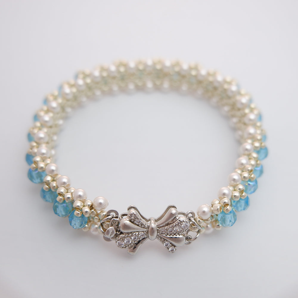 Kit - Blue Ocean Pearl Bracelet