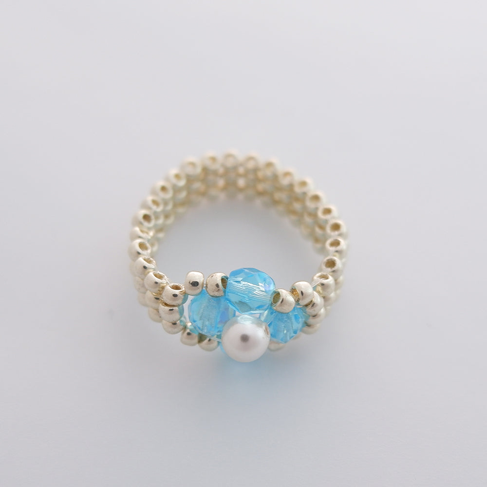 Kit - Blue Ocean Pearl Ring