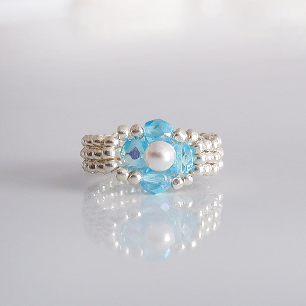 Kit - Blue Ocean Pearl Ring