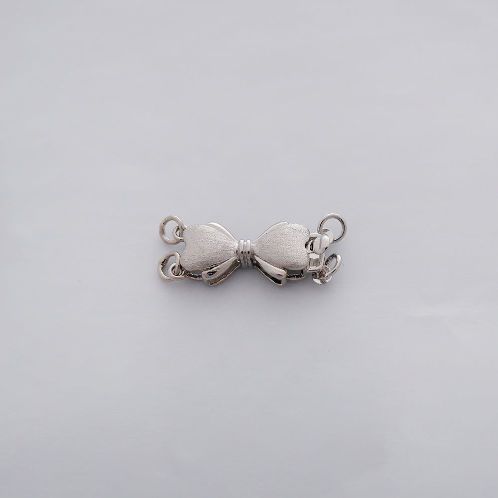 Matte Hairline Bowknot Clasp